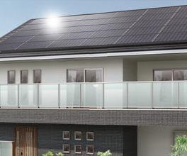 リクシル　太陽光　ソラールーフ　屋根一体型